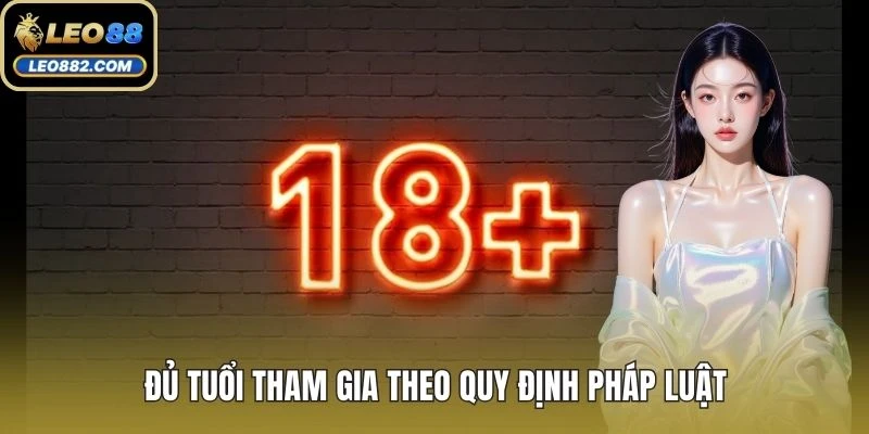 Đủ tuổi tham gia theo quy định pháp luật