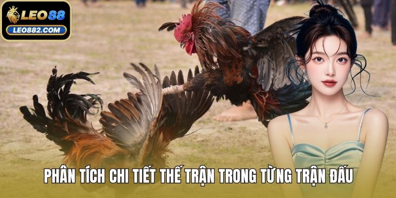 Phân tích chi tiết thế trận trong từng trận đấu