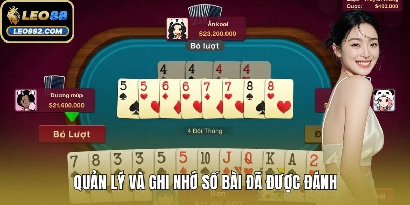 Quản lý và ghi nhớ số bài đã được đánh